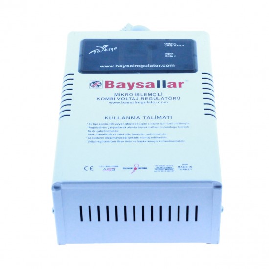 Baysallar Mikro İşlemcili Kombi Regülatorü - 500 VA