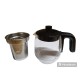 TEFAL EXPERT UYUMLU CAM DEMLİK PASLANMAZ FİLTRELİ 